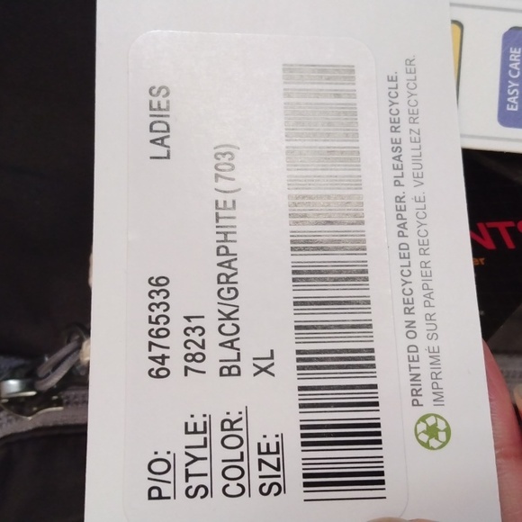 NorthEnd Ladies black active jacket sz L/XL NWT - Picture 12 of 17